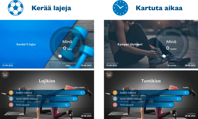 Buusti challenge - kerää kartuta v.2